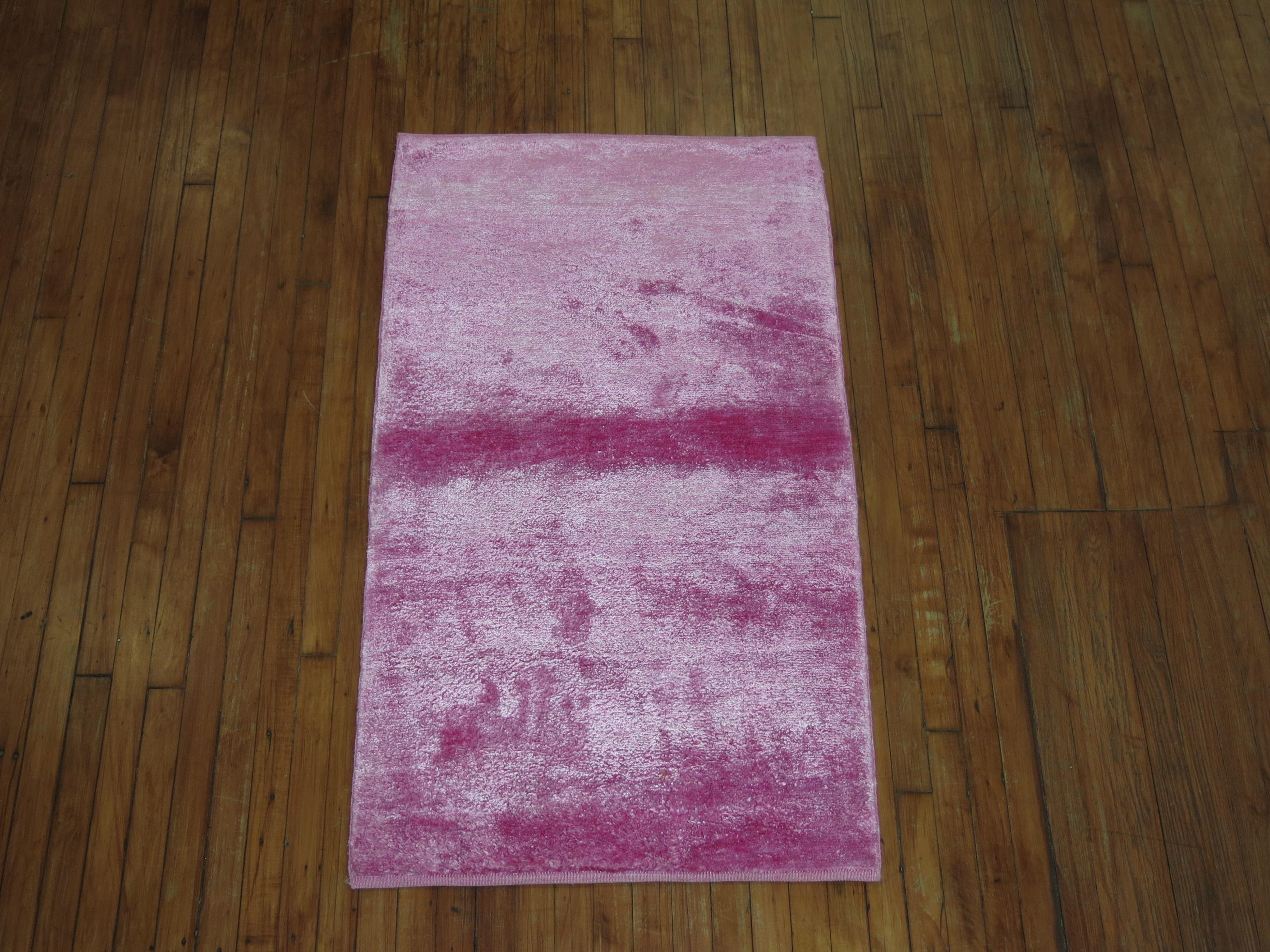 pink turkish rug