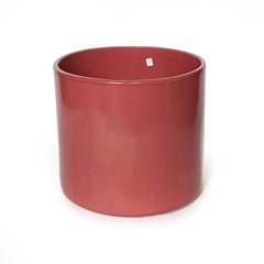 Pink Twelve Inch Gainey Ceramic Planter