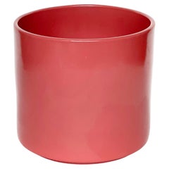 Used Pink Twelve Inch Gainey Ceramic Planter