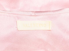 Pink Valentino Short Sleeve Silk Blouse Size US S