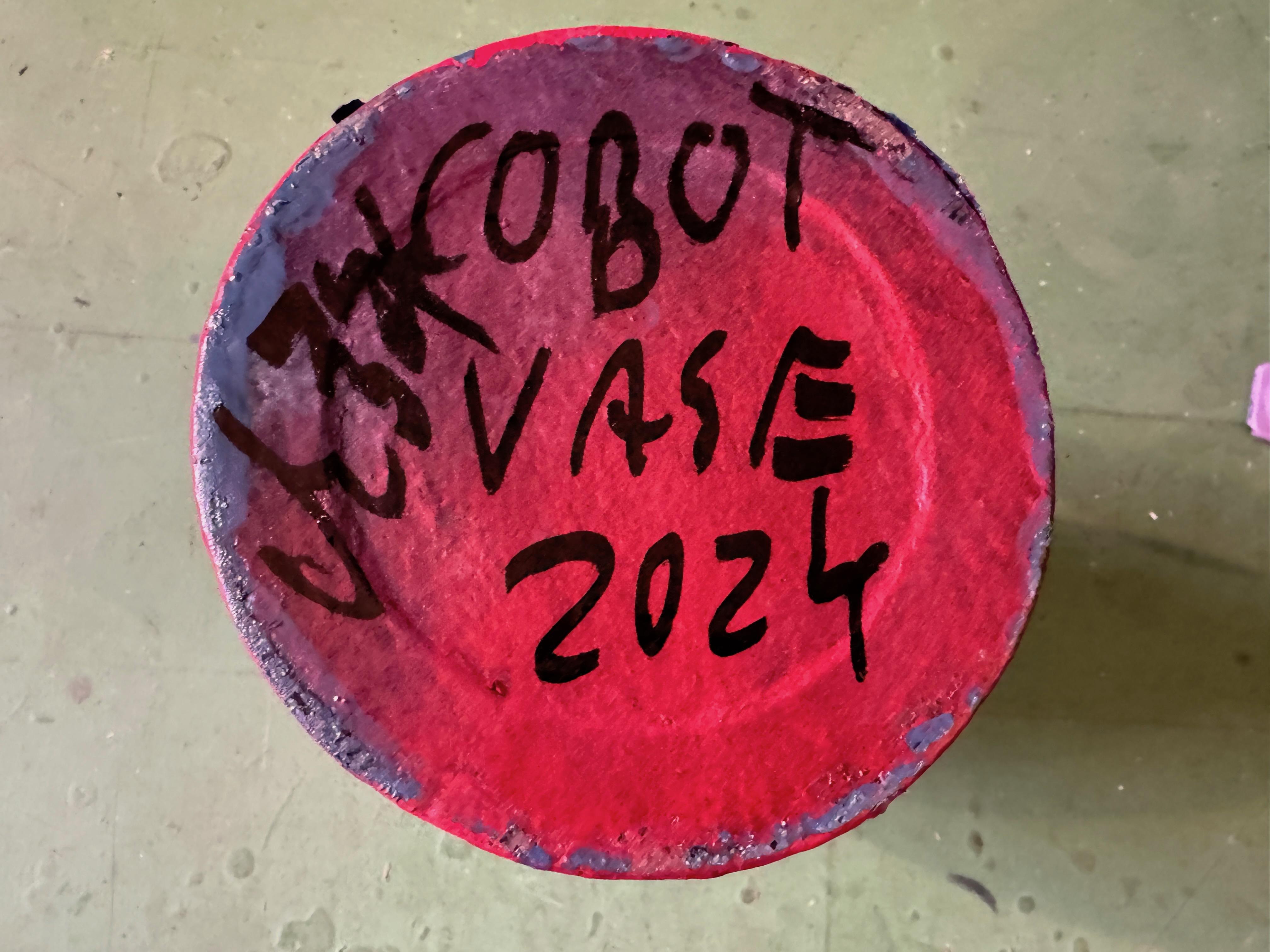 XXI secolo e contemporaneo Vaso rosa di Markus Friedrich Staab in vendita