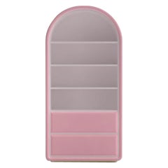 Pink Velvet Bubble Gum Bookcase by Circu Magical Furniture