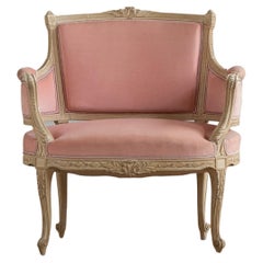 Pink Velvet Transition Louis XV-Louis XVI Style Marquise