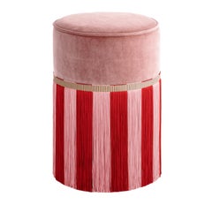 Pouf e ottomane in tessuto