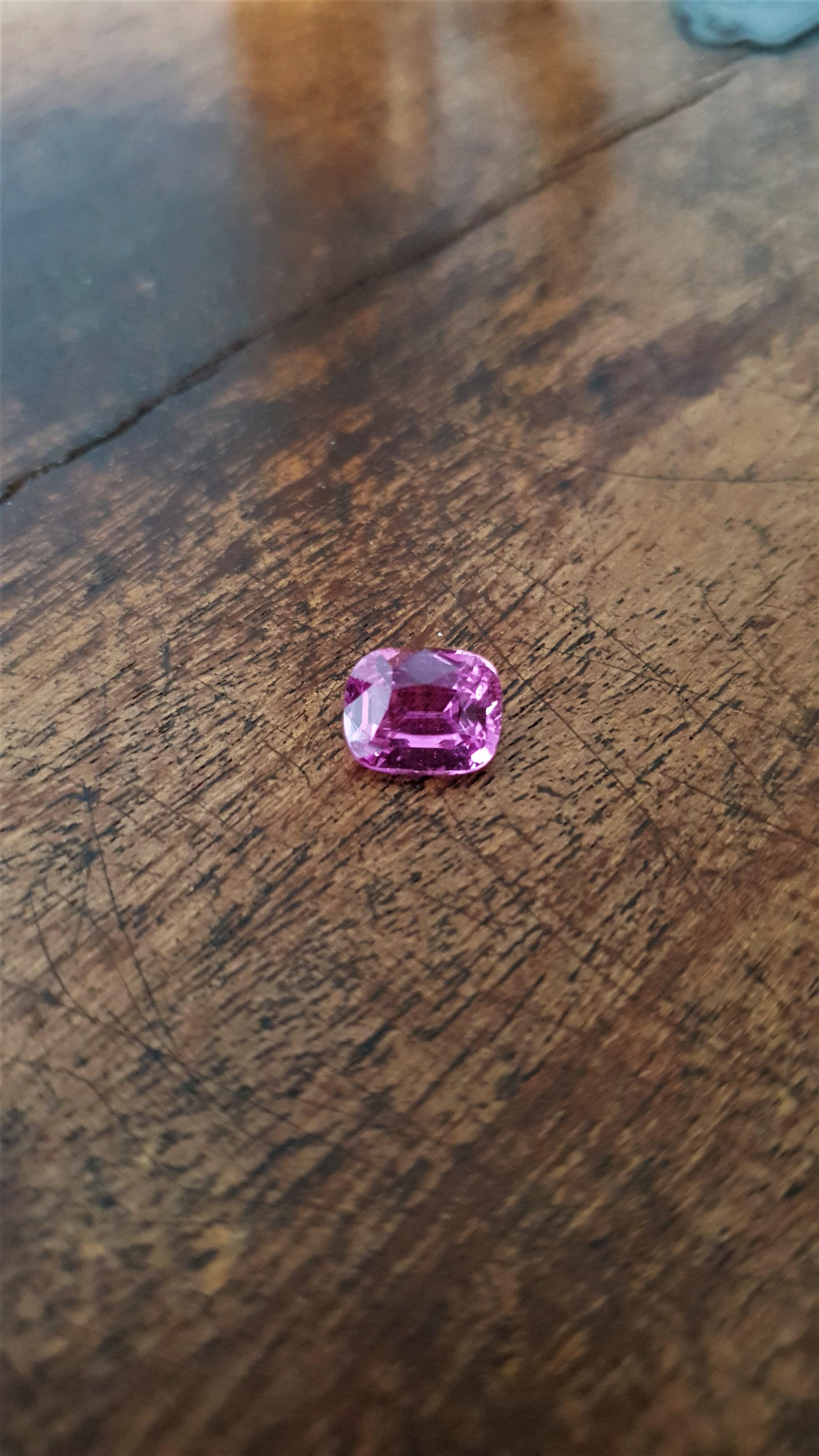 pink purple gemstone