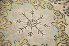 Rosa & Gelb Vintage Türkischer Teppich 4'6" x 6'9"