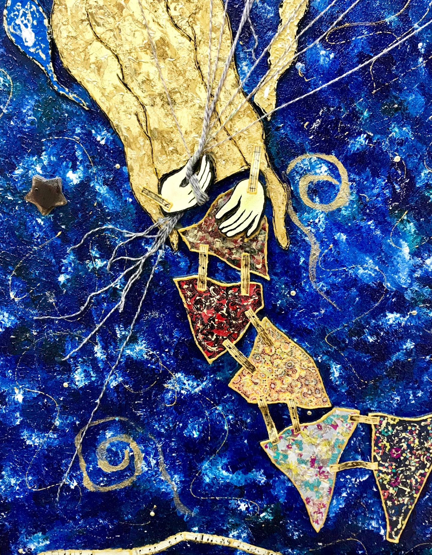 El vendedor de globos - Painting de PINKHAS