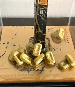 Combien tu Pez? PINKHAS Gold Bar Harry Potter Unique Piece