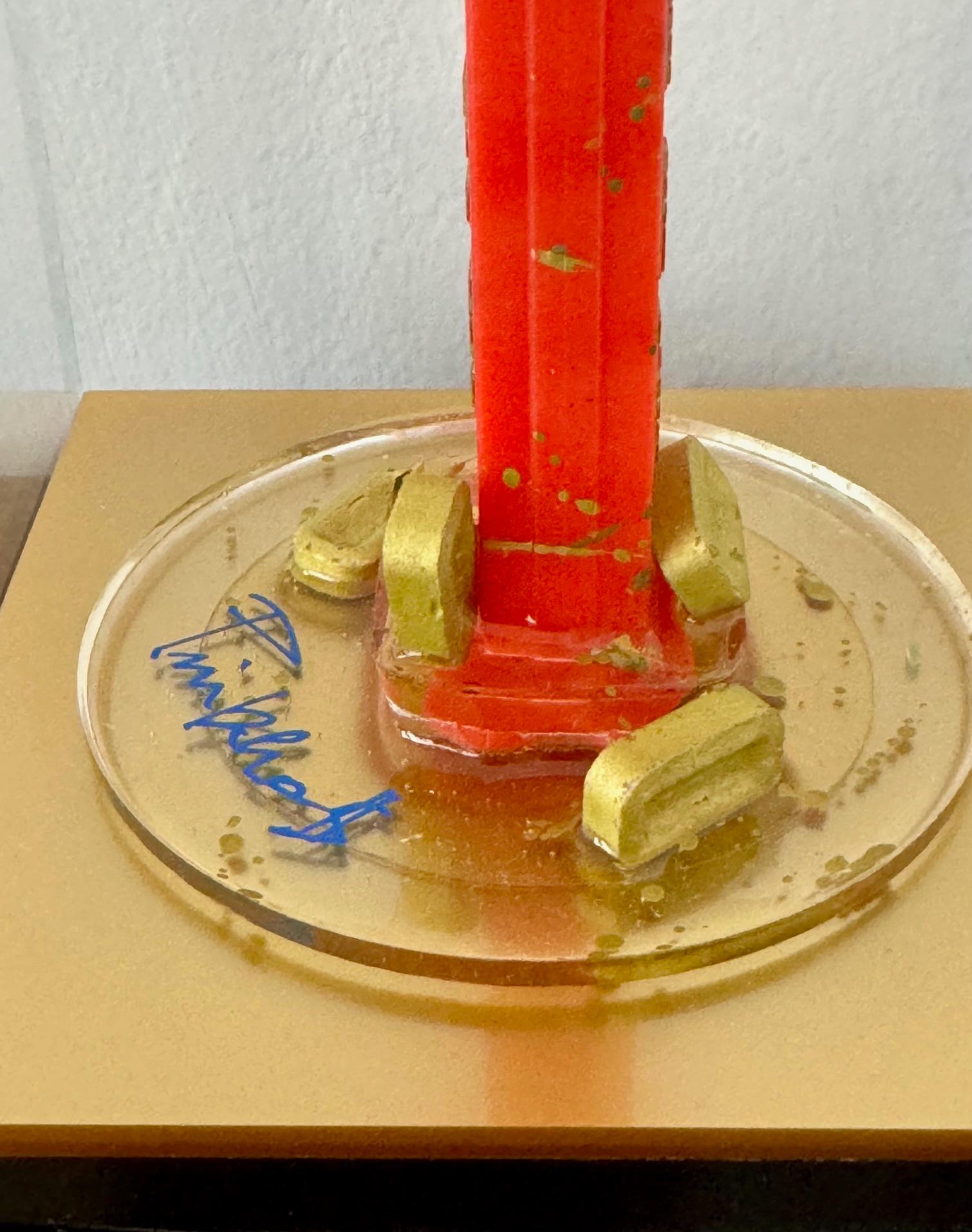 Wie viel Pez hast du? PINKHAS Gold Bar Iron Man Einzigartiges Stück, PINKHAS im Angebot 2