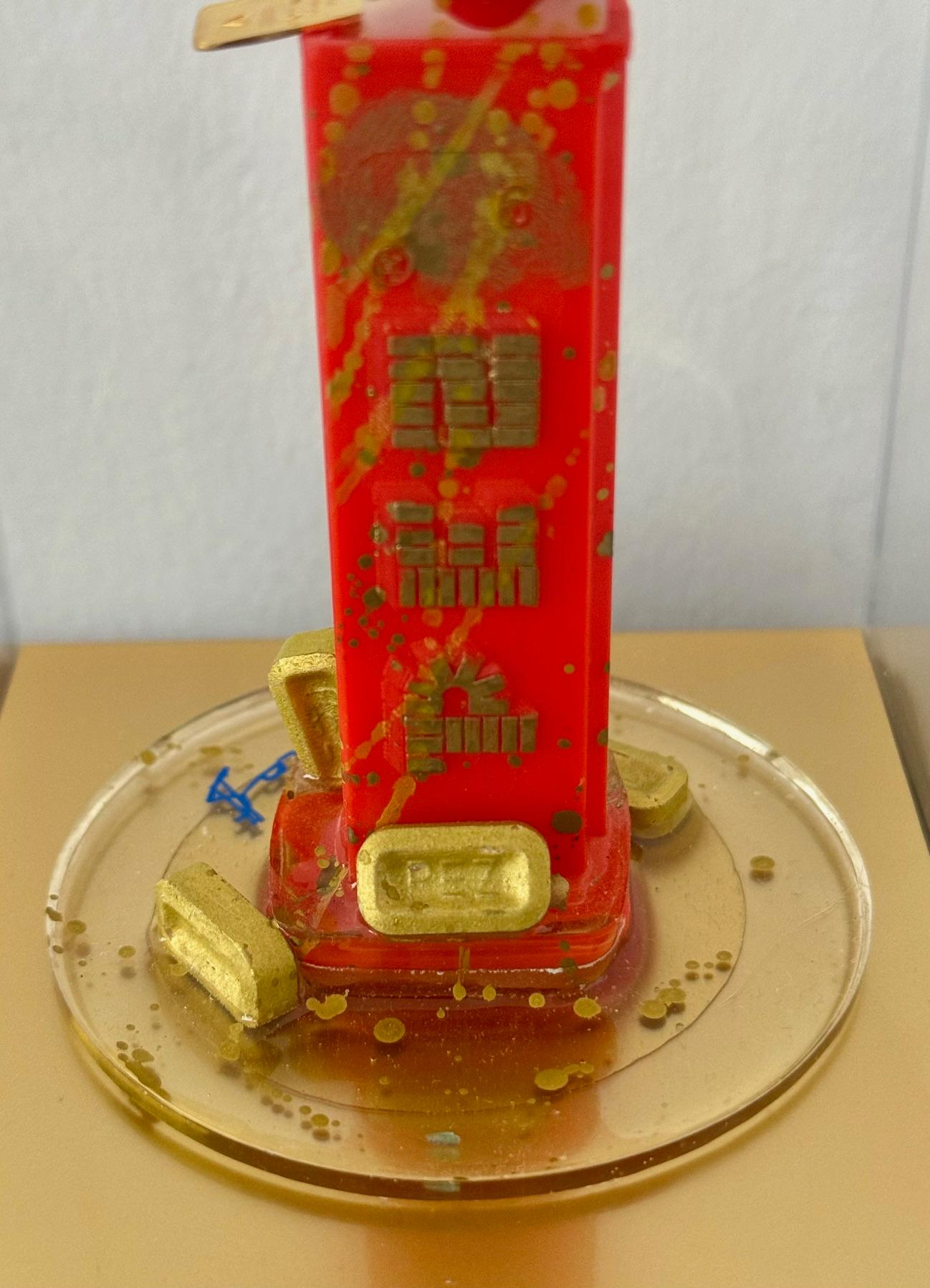 Wie viel Pez hast du? PINKHAS Gold Bar Iron Man Einzigartiges Stück, PINKHAS im Angebot 4