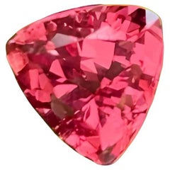 Pinkish Peach color Burmese Spinel 3.40 carats Trilliant Cut Natural Gemstone