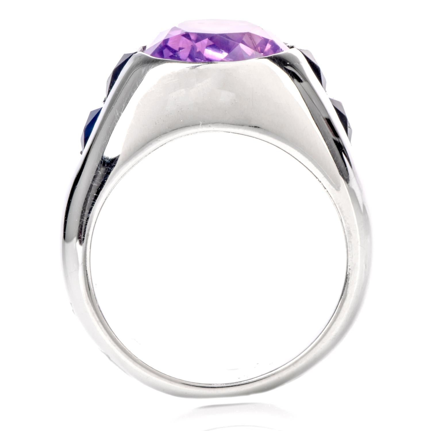 purple ring for men