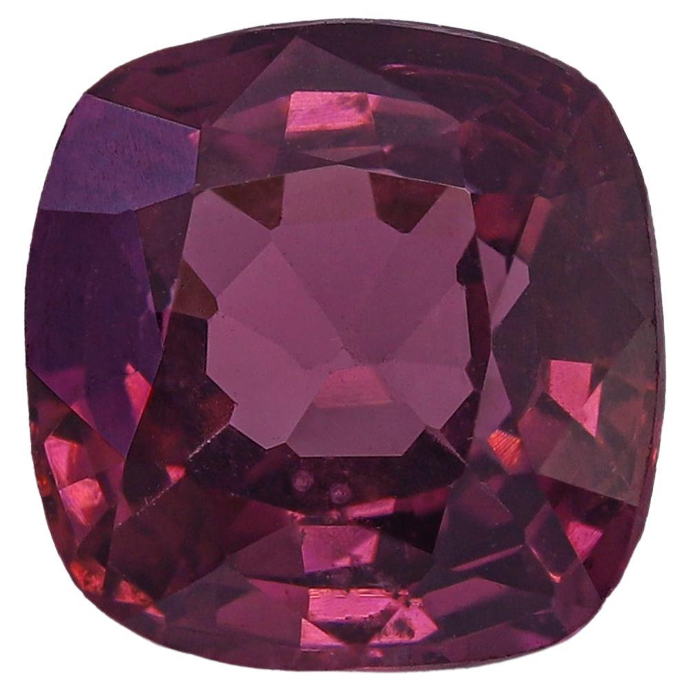 Pinkish Purple Spinel from Burma 1.32 Carats Spinel Gemstone Spinel for Jewelry For Sale