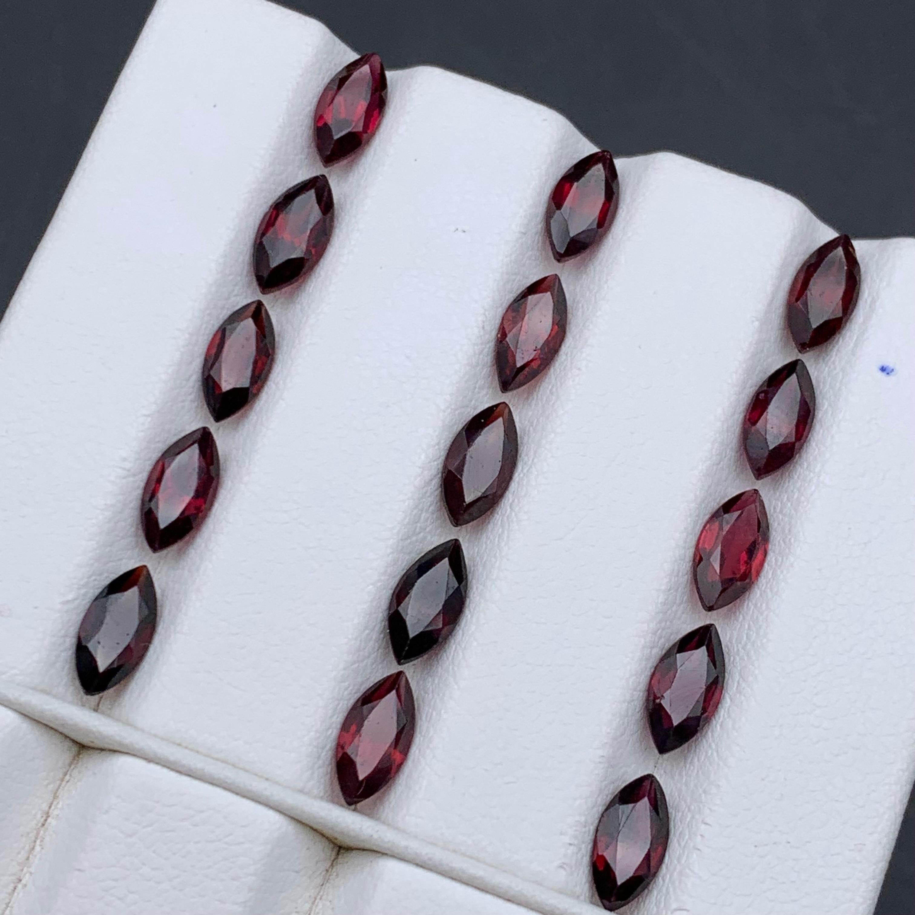 Pinkish Red Natural Rhodolite Garnet Jewelry Size Loose Gemstones Lot 13.30 Ct For Sale 4