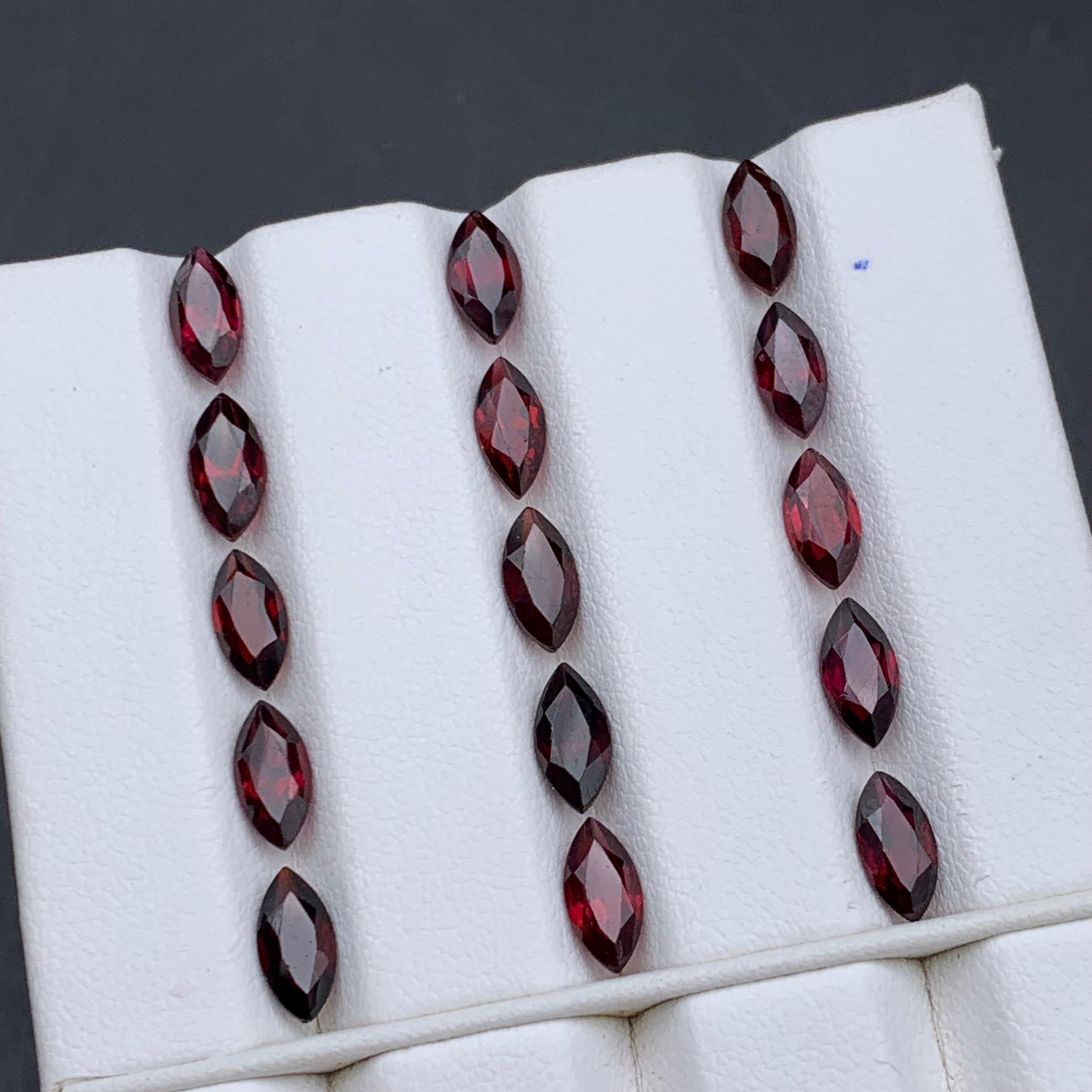 Pinkish Red Natural Rhodolite Garnet Jewelry Size Loose Gemstones Lot 13.30 Ct For Sale 6