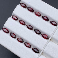 Pinkish Red Natural Rhodolite Garnet Jewelry Size Loose Gemstones Lot 13.30 Ct