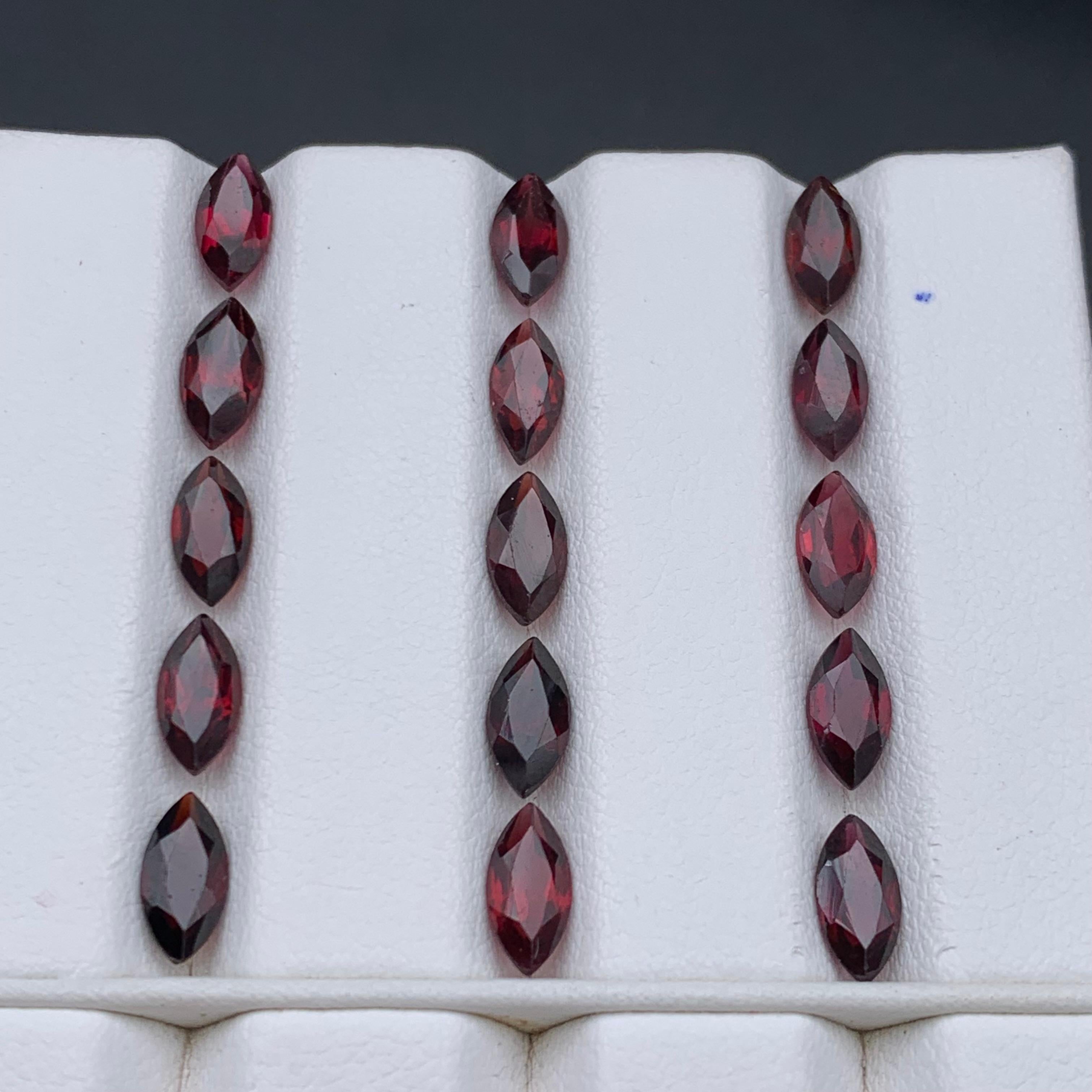 Pinkish Red Natural Rhodolite Garnet Jewelry Size Loose Gemstones Lot 13.30 Ct For Sale 3