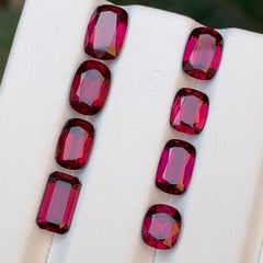 Pinkish Red Natural Rhodolite Garnet Jewelry Size Loose Gemstones Lot 14.05 Ct