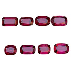 Rosa, rosa, rot, natürlicher Rhodolith, Granat, Schmuck Größe, lose Edelsteine, Lose, Lot 14.05 Karat