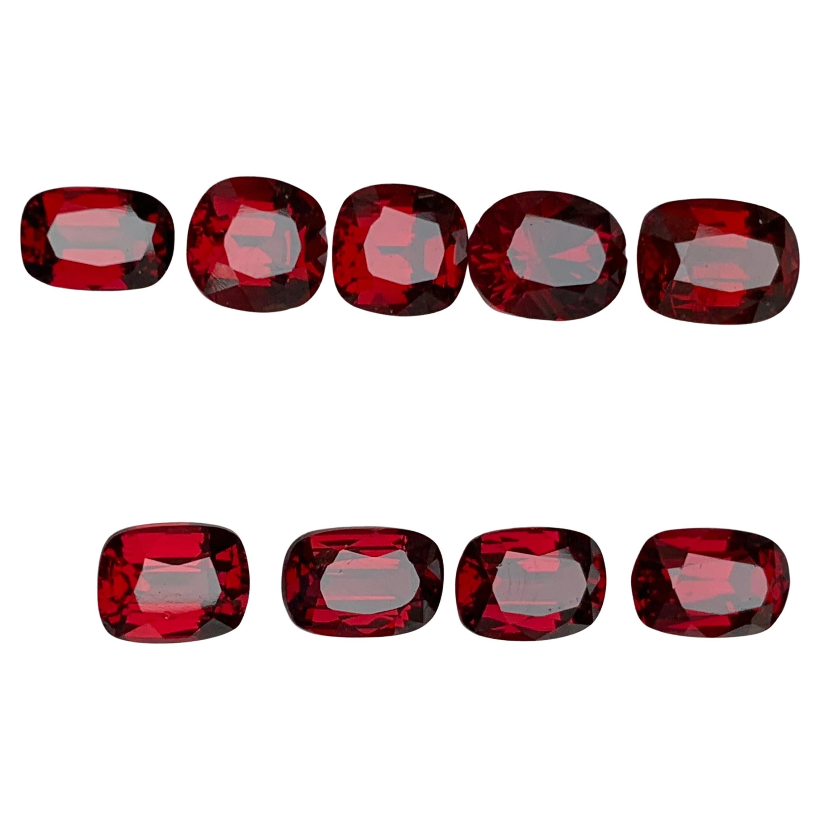 Pinkish Red Natural Rhodolite Garnet Jewelry Size Loose Gemstones Lot 15.65 Ct