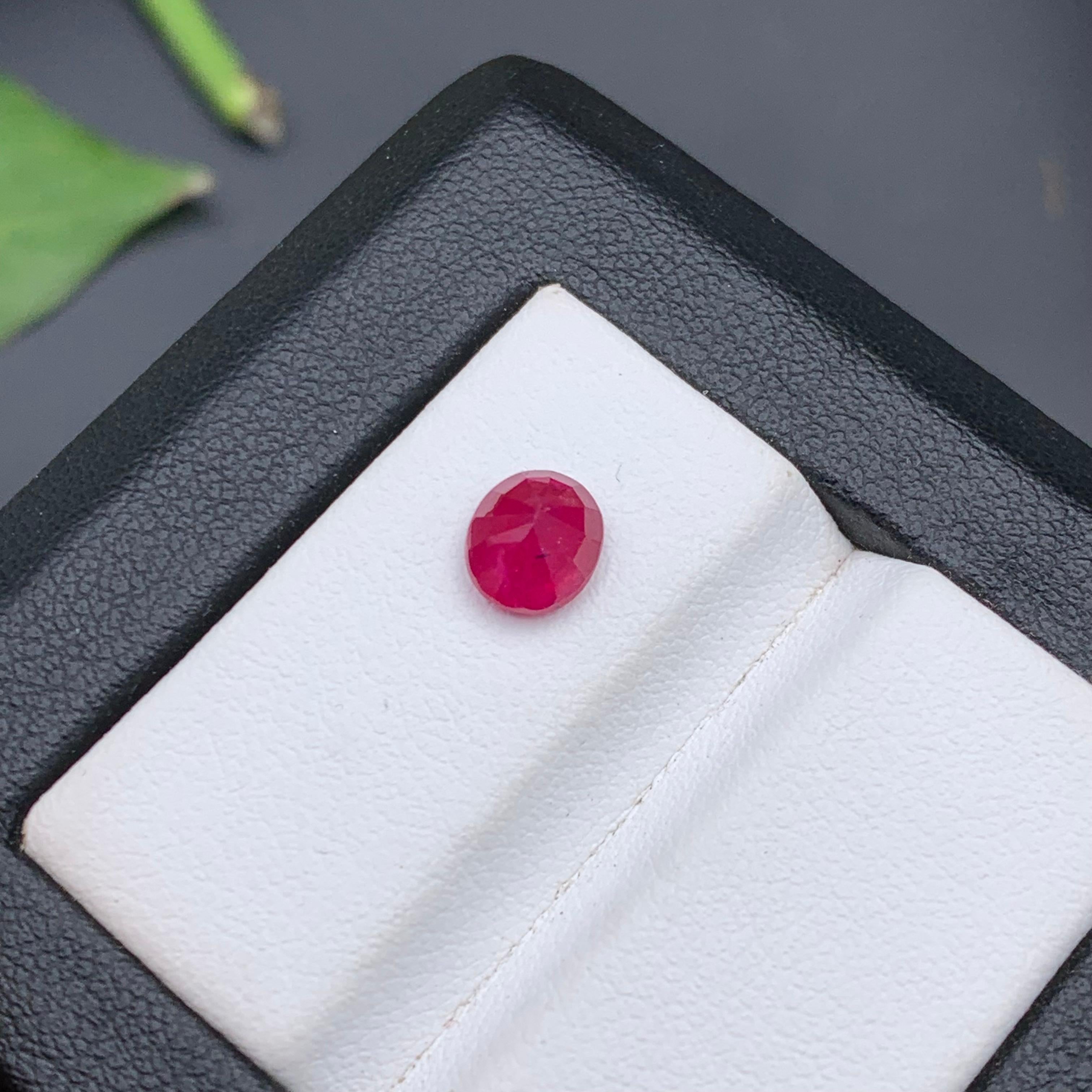 Pinkish Red Natural Ruby Ring Loose Gemstone 1.30 Ct Oval Cushion Cut-Jewelry 3