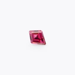 Pinkish Red Spinel Kite Shape Ring Necklace Gem 2.18 Carat Loose Unset