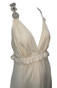 Pinko Cream Goddess Inspired Wedding Gown