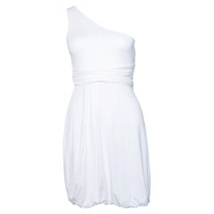 Pinko, One shoulder draped dress