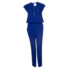 Pinko-Tag, blauer Jumpsuit