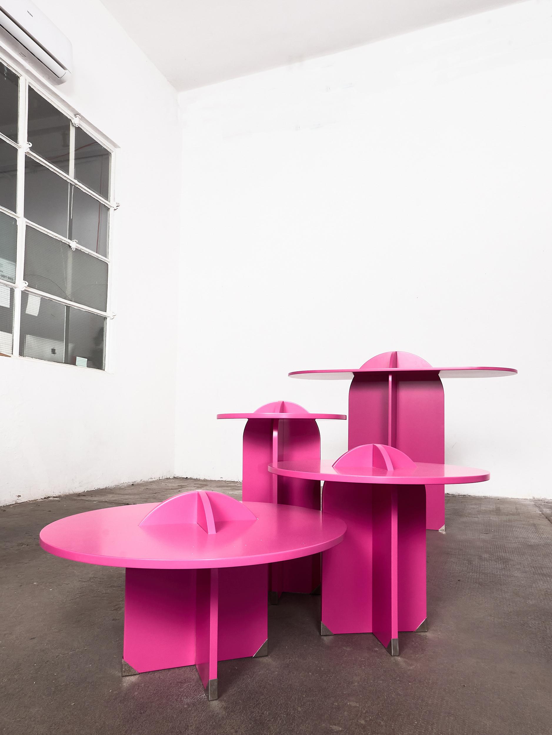 Pink's Not Dead Coffe Table TT03 In New Condition For Sale In Torino, TO