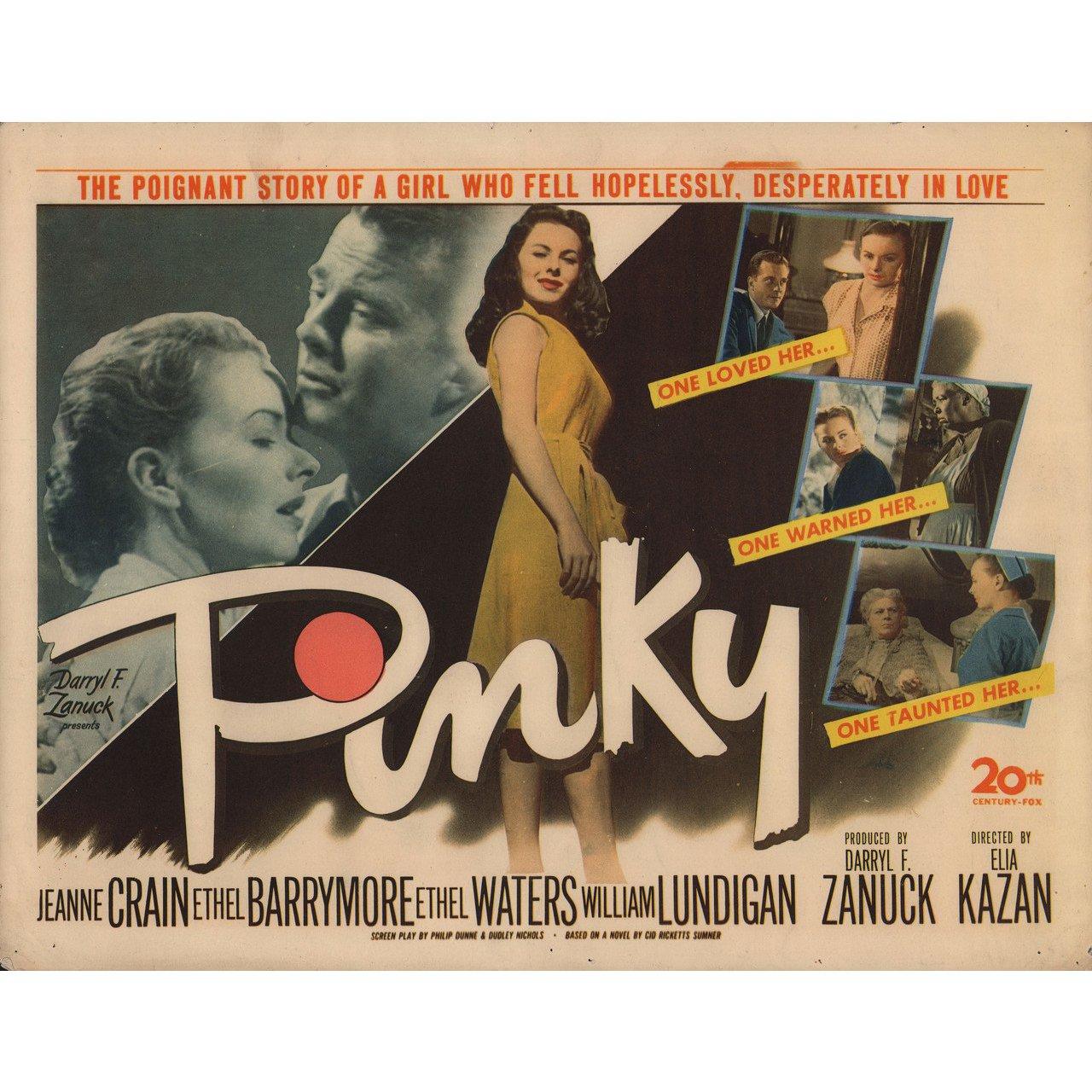 Pinky Elia Kazan vintage movie poster print