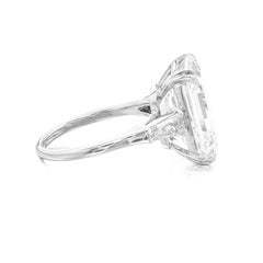 Pinnacle of Perfection: 34 Carat GIA Certified Round Brilliant Cut Diamond Ring