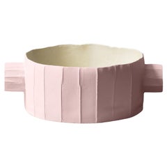 Vaso in ceramica rosa Pino Bis