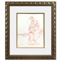 Pino Disegno originale incorniciato