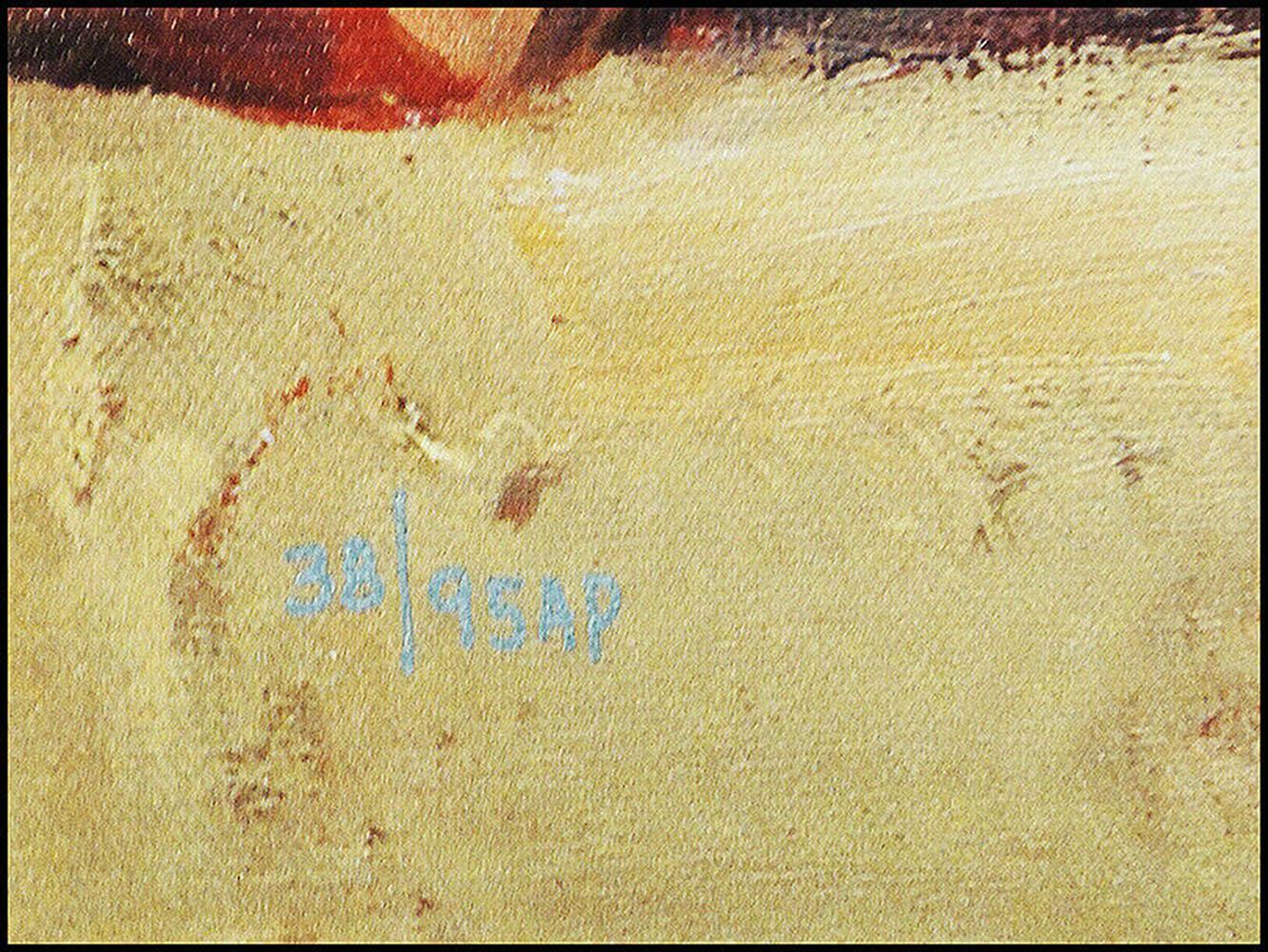 Pino Daeni Authentic & Large Original Giclee on Canvas, Professionally Custom framed and listed with the Submit Best Offer option

Accepting Offers Now:  Up for sale here we have a Rare Giclee by Pino Daeni, titled, 