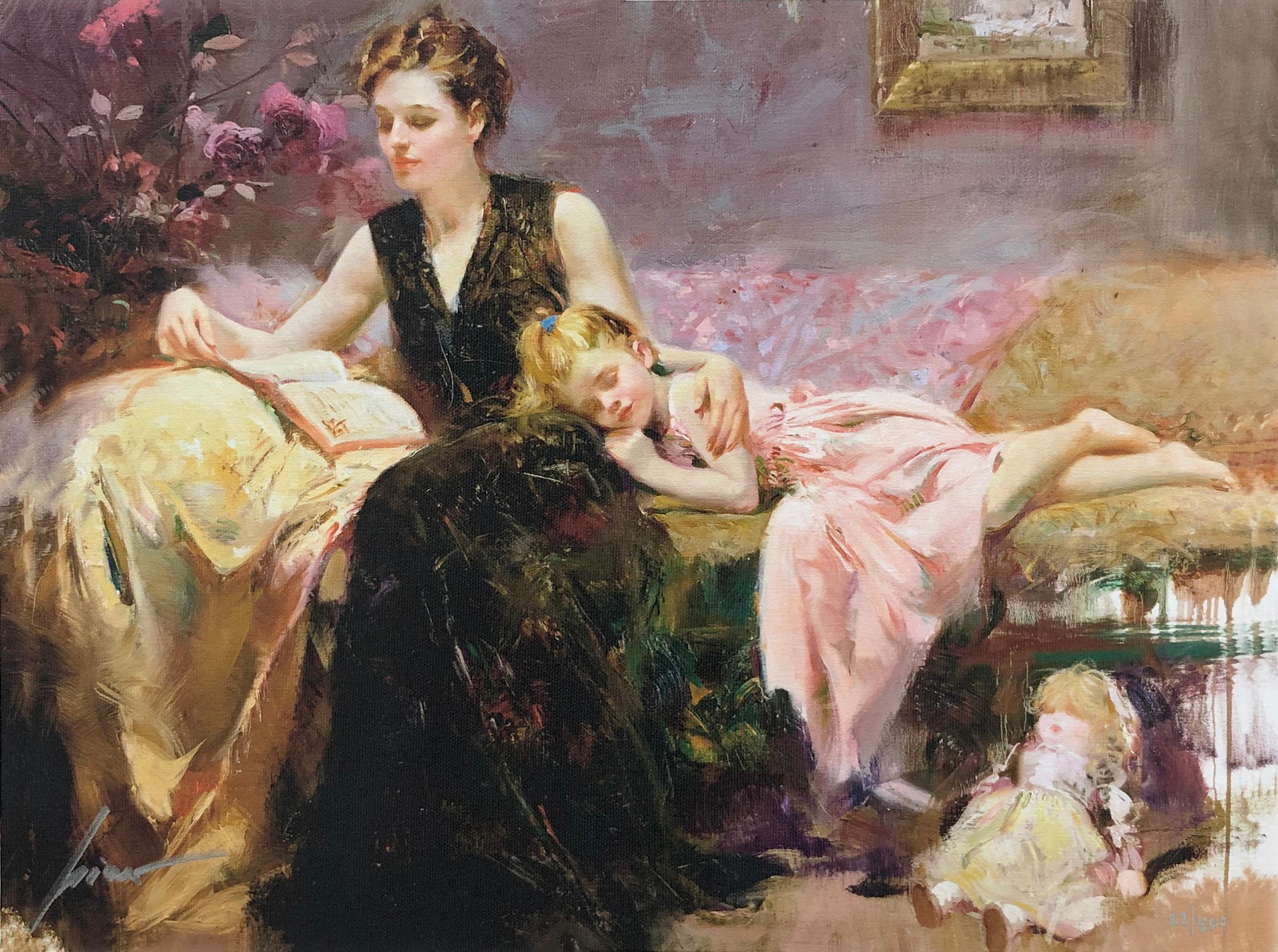 Pino Daeni Portrait Print - PRECIOUS MOMENTS