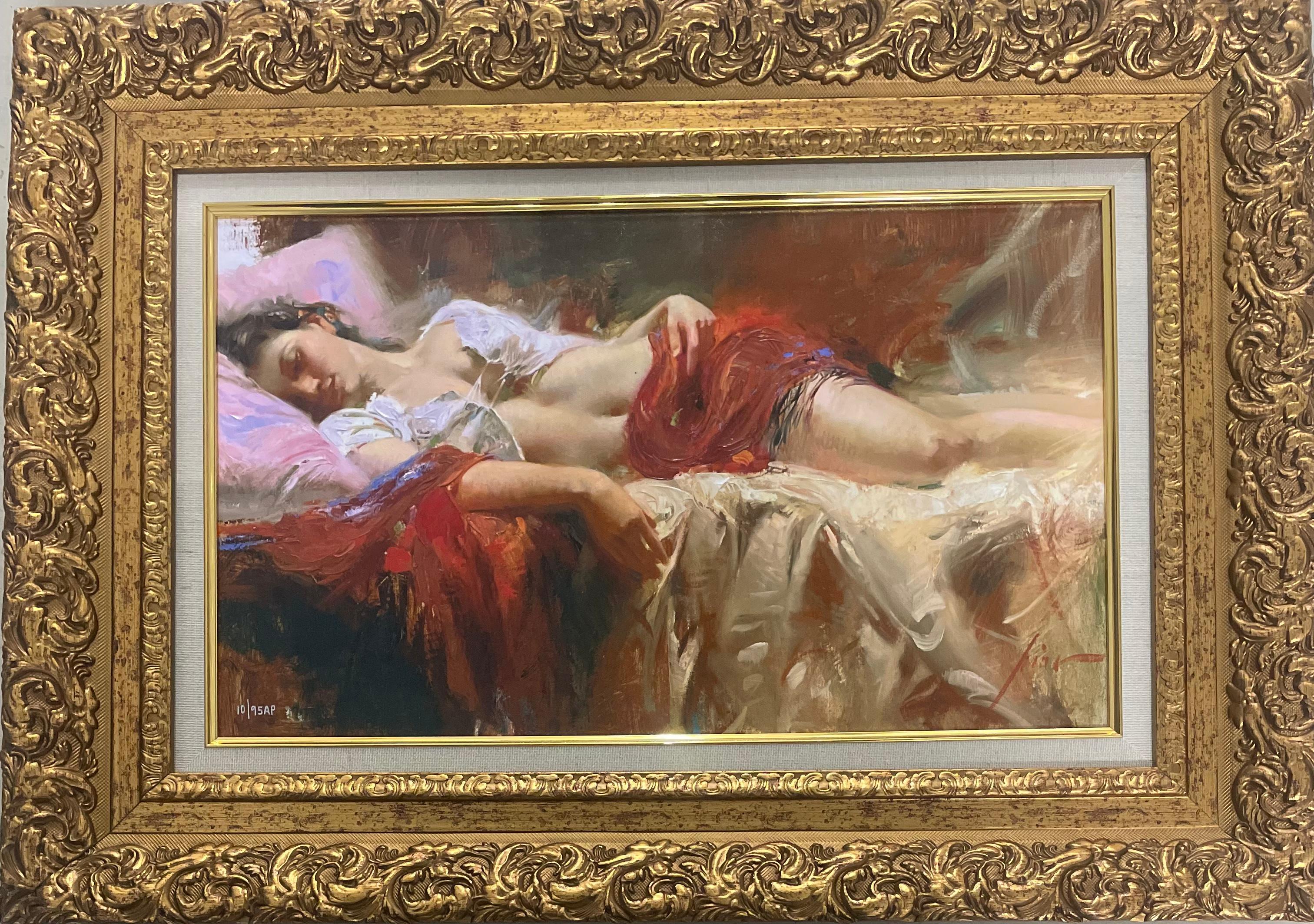 “Restful” - Print by Pino Daeni