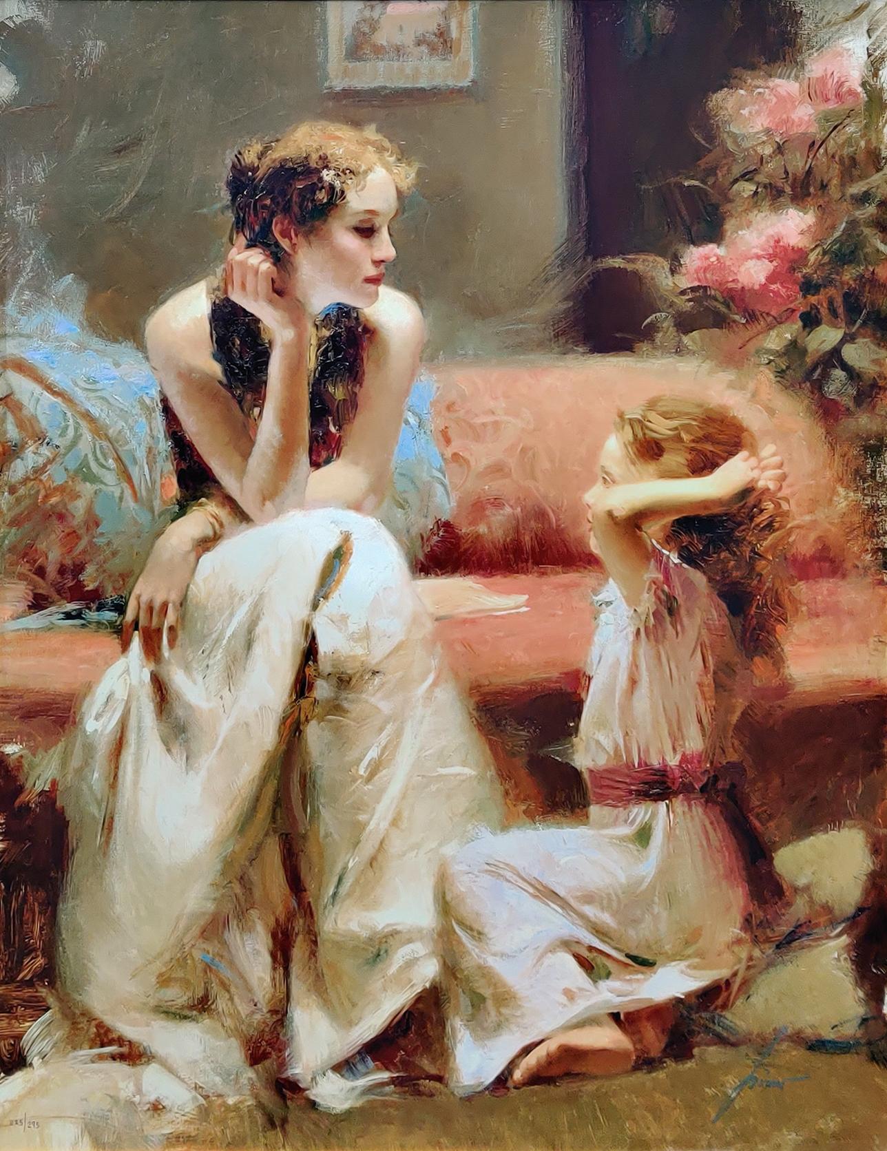 THINKING OF YOU - Print by Pino Daeni