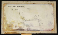 Colore e Materia, Pittura a olio contemporanea su tela, 2000, senza cornice