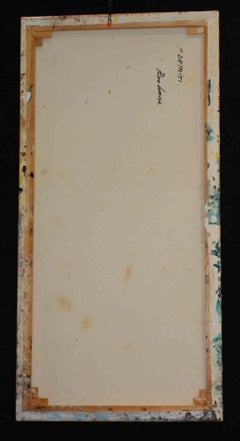 Detriti Oil Painting on Canvas, Contemporary Abstract, Signed, 2010+