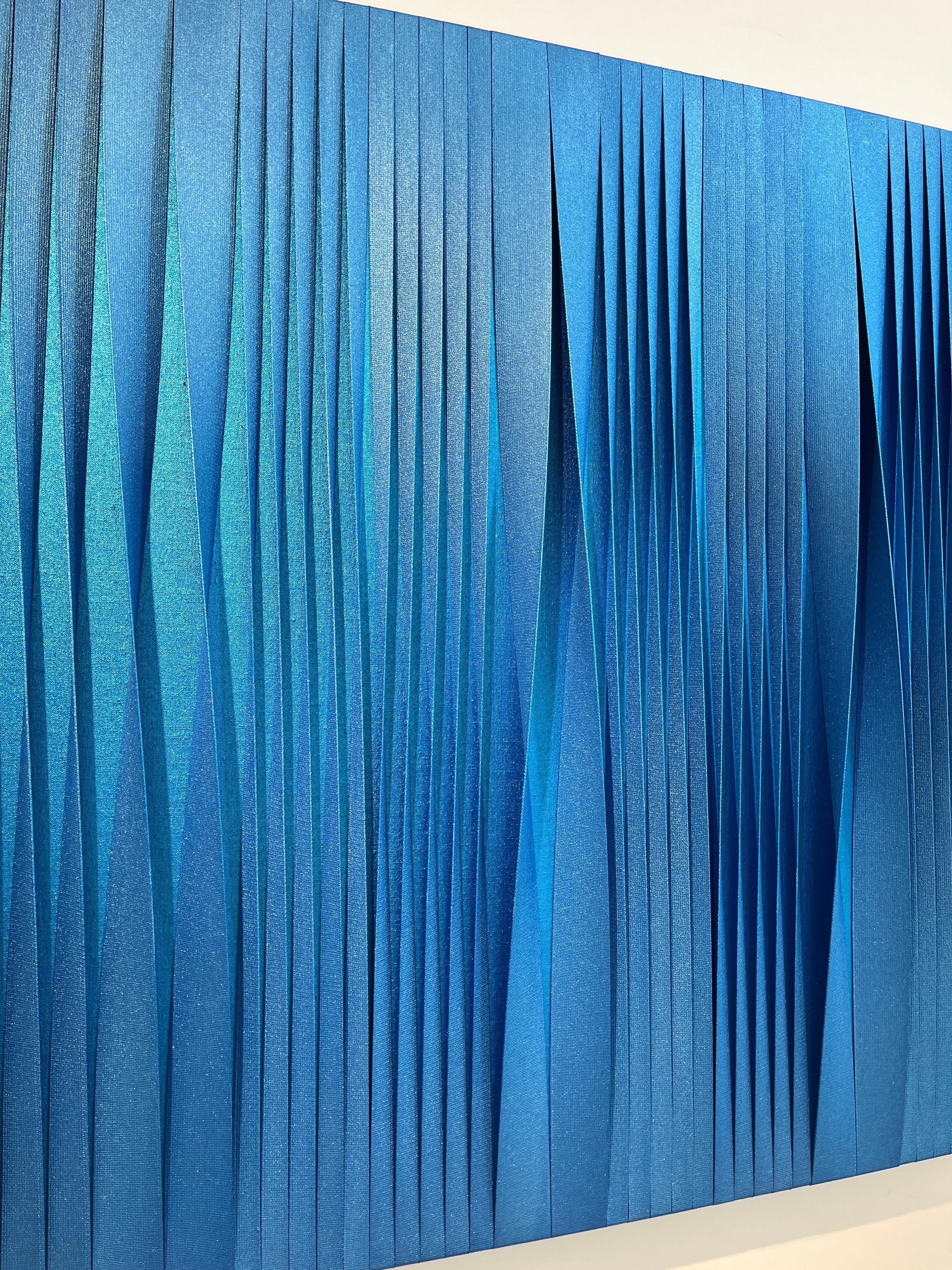 Sincronicità blu iridescente in vendita 7