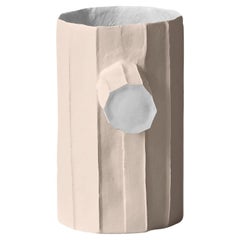 Pino Mono Beige Ceramic Vase