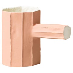 Pino Mono Vaso piccolo in ceramica rosa