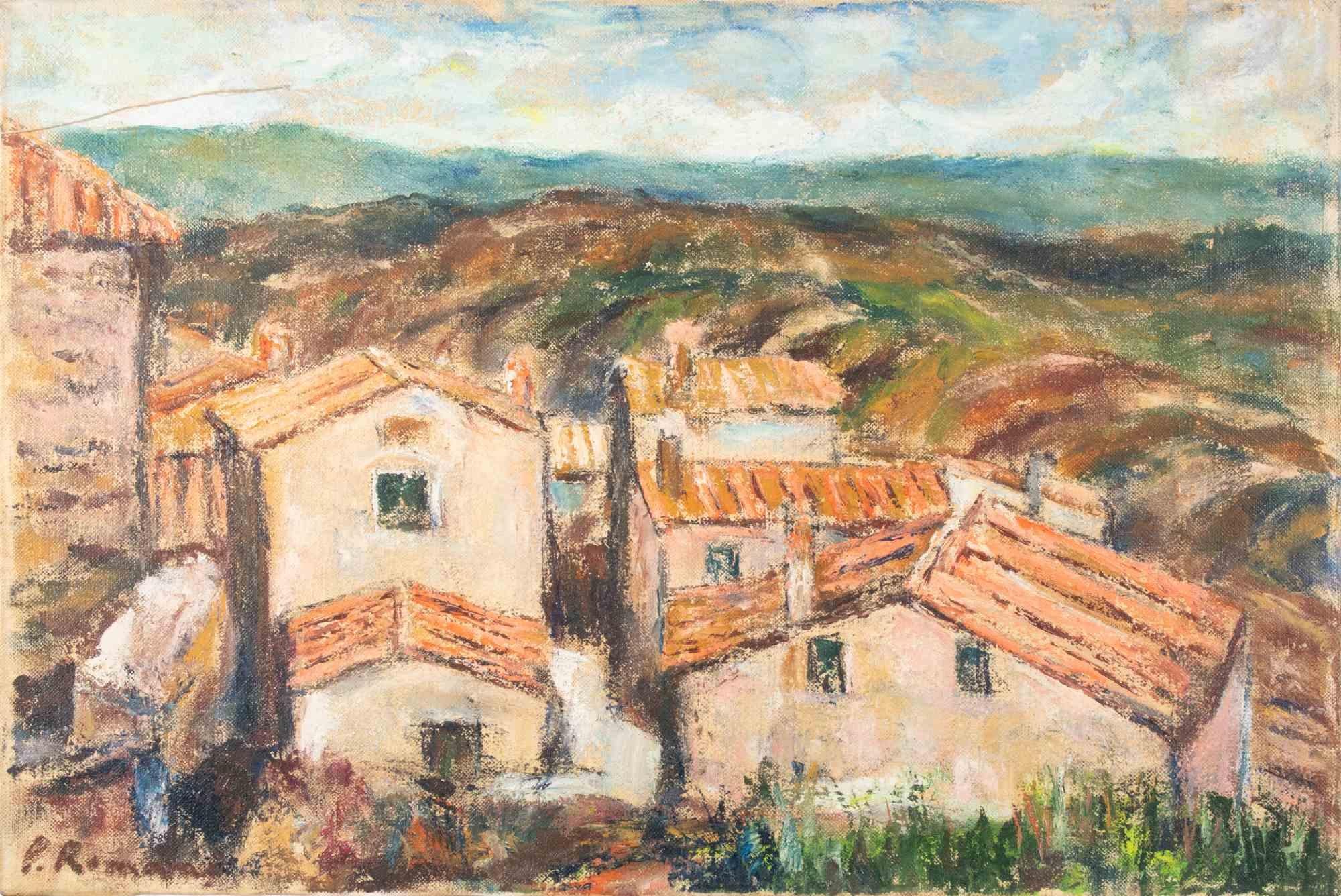 Öl auf Leinwand von Pino Romanò (1934) aus den 1990er Jahren.

Handsigniert. Rückseitig betitelt.

Sehr guter Zustand.