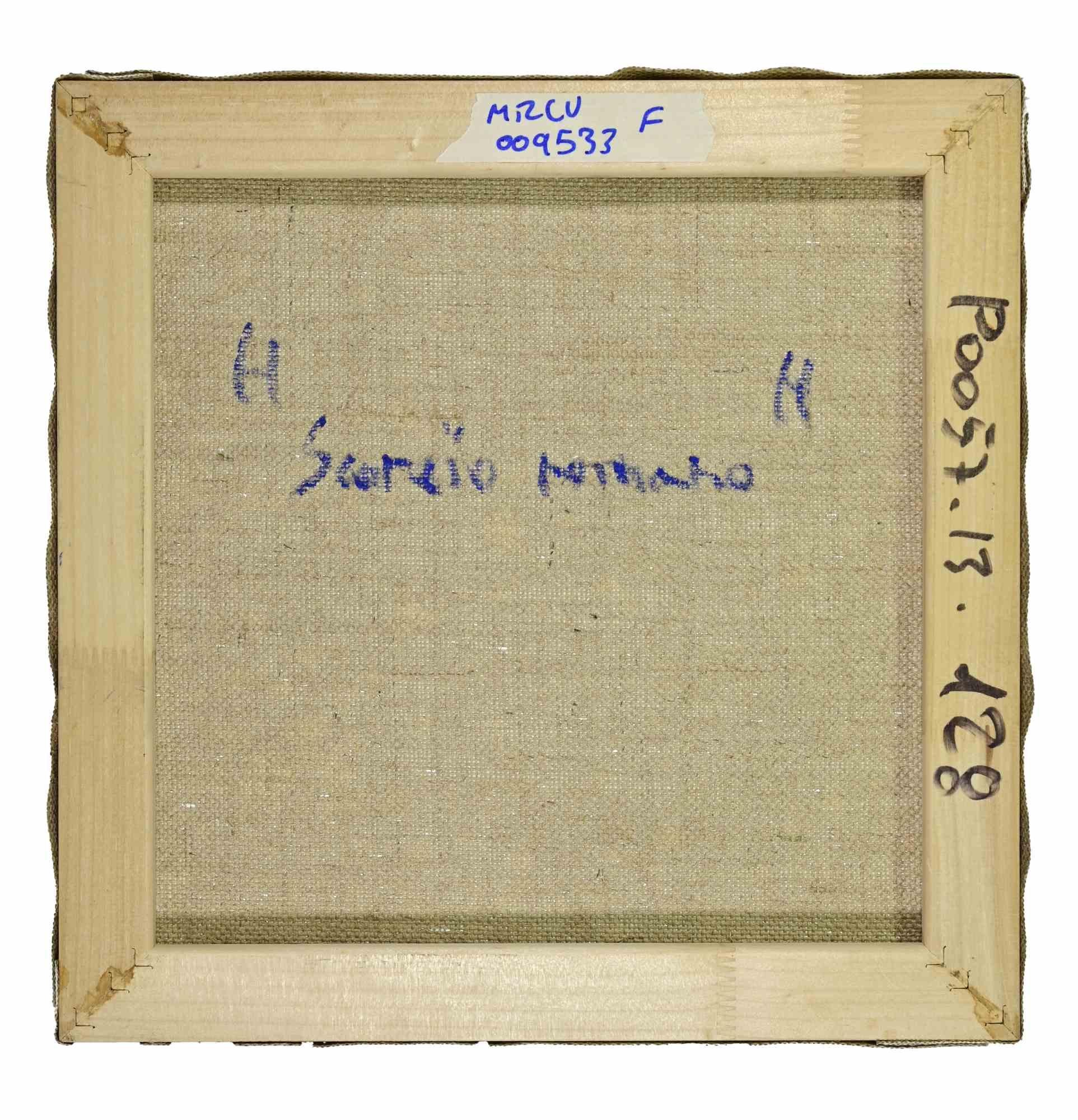 Veduta di Roma - Dipinto a olio di Pino Romanò - Anni '90 in vendita 2