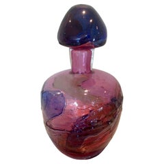 Pino Signoretto Amazing and Large Murano Decanter Signed by the Artist