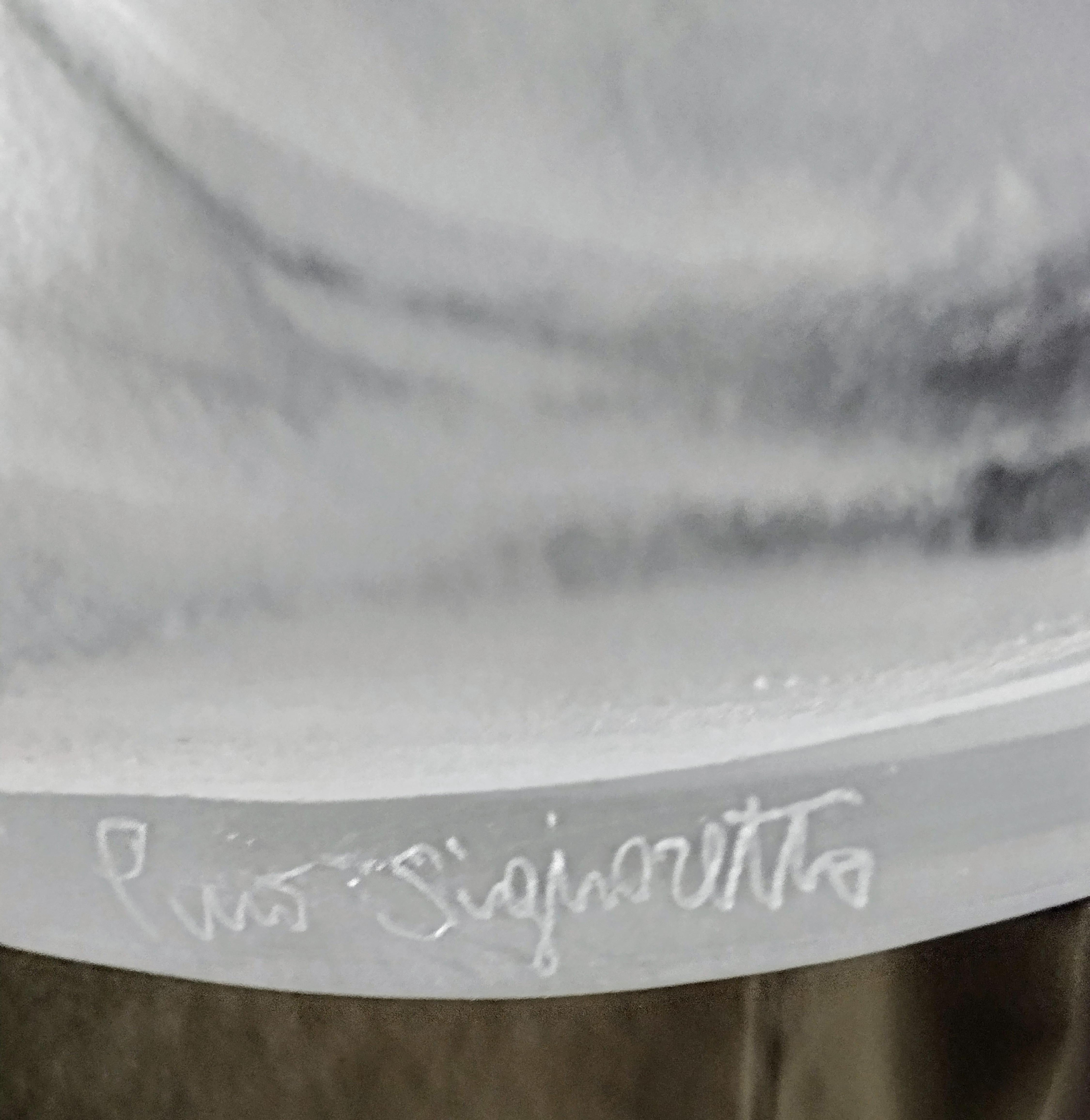 Pino Signoretto Büste des Hippokrates, Murano Glas, venezianisch, italienisches Kunstglas im Angebot 3