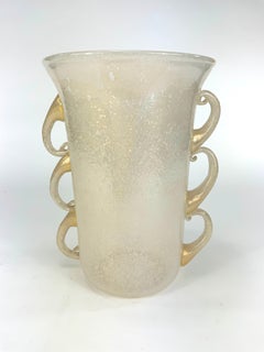 Pino Signoretto Murano Glass Vase, 1980’s