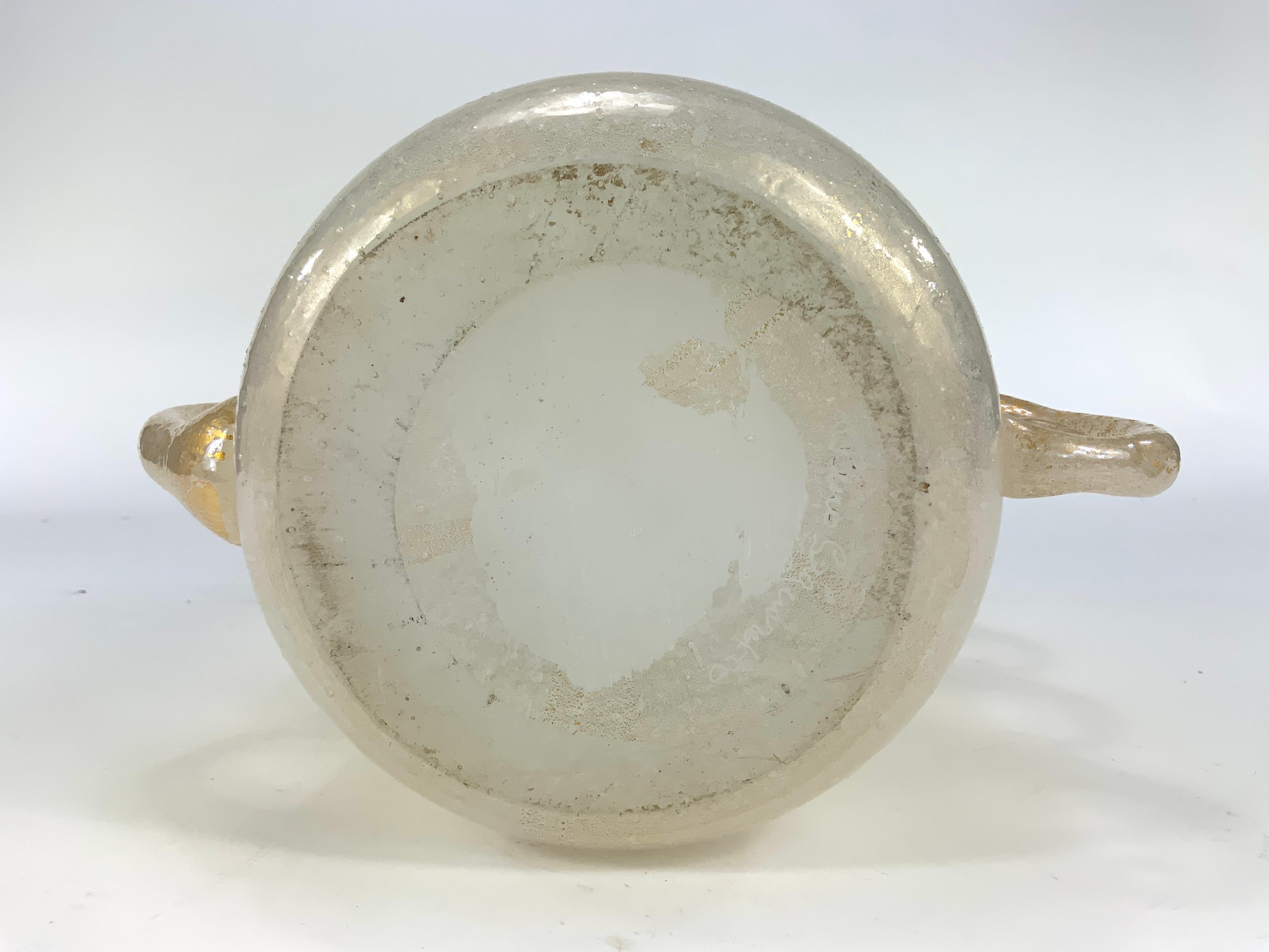 Vaso in vetro di Murano di Pino Signoretto, anni '80 In condizioni buone in vendita a Hampstead, QC