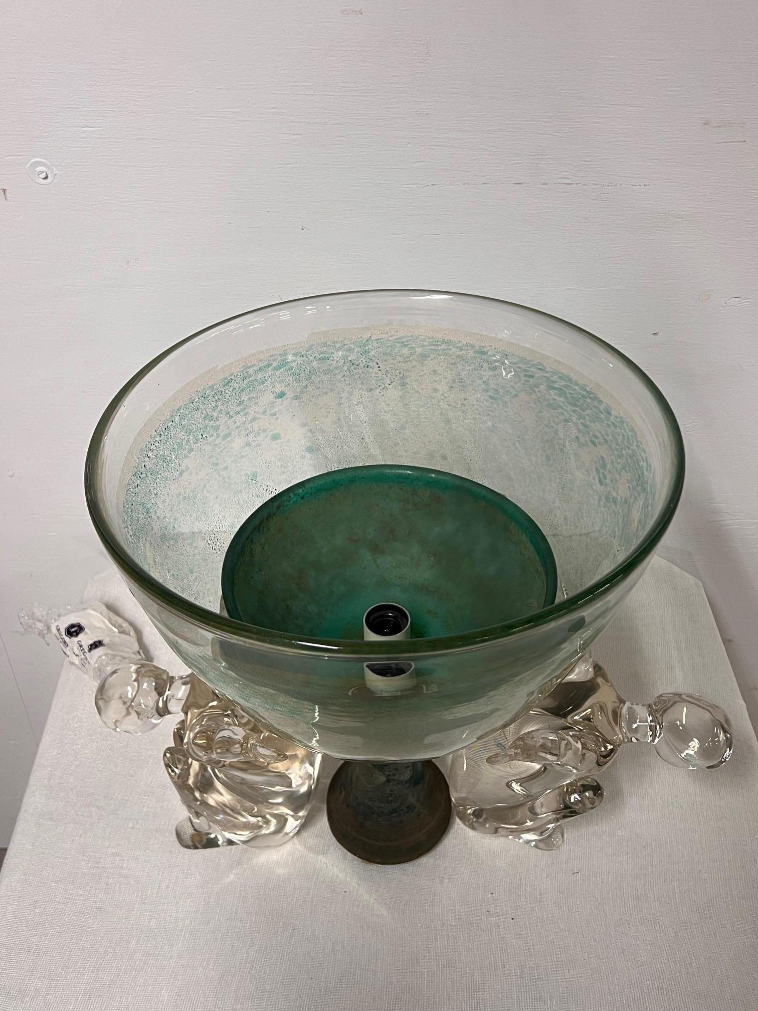 Pino Signoretto Sculptural Table Lamp For Sale 1